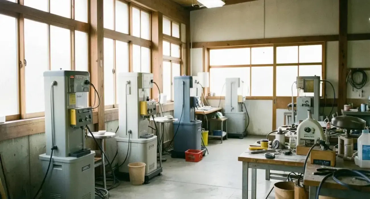 化学工場・修理後